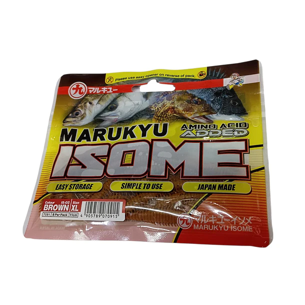 Vinilo EcoGear Marukyu ISOME 11cm. 8pcs. / Size XL 1