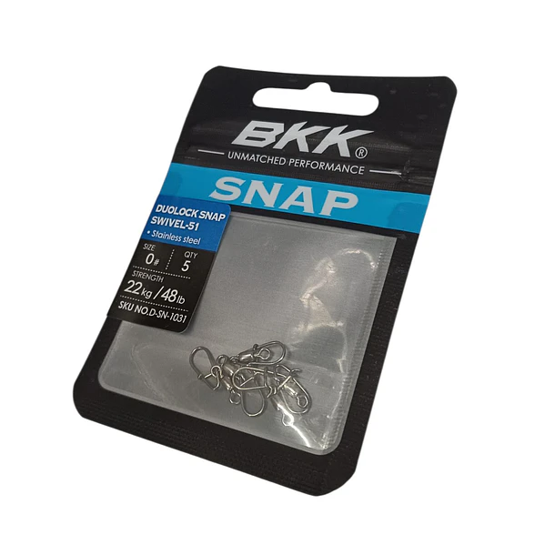 BKK Duolock Snap SWIBEL Giratorio-51 (5 UNID) (DESTORCEDOR) 2
