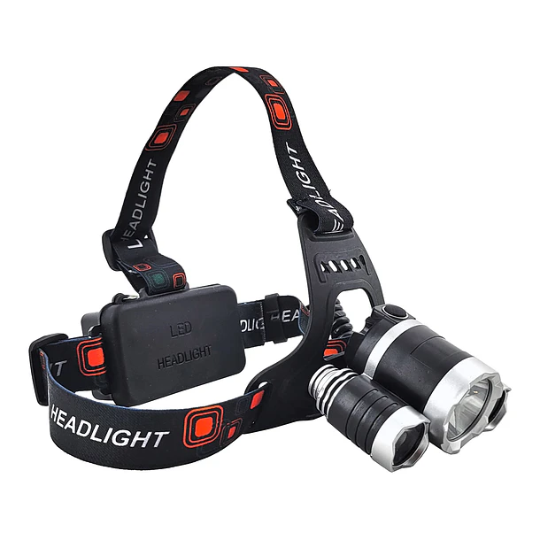 Linterna Frontal Recargable LED T6 1