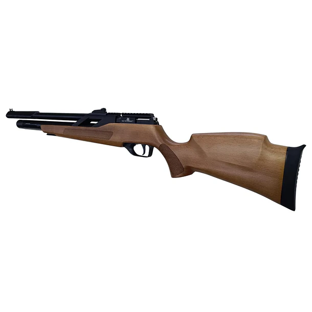 Rifle PCP BLACK MOOSE T-REX Cal.22 (5.5) Madera 2