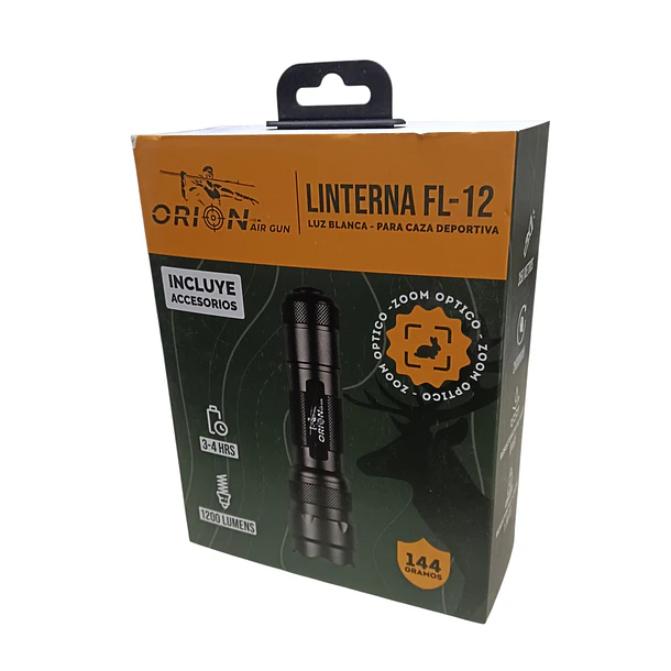 Linterna ORION FL-12 Luz Blanca