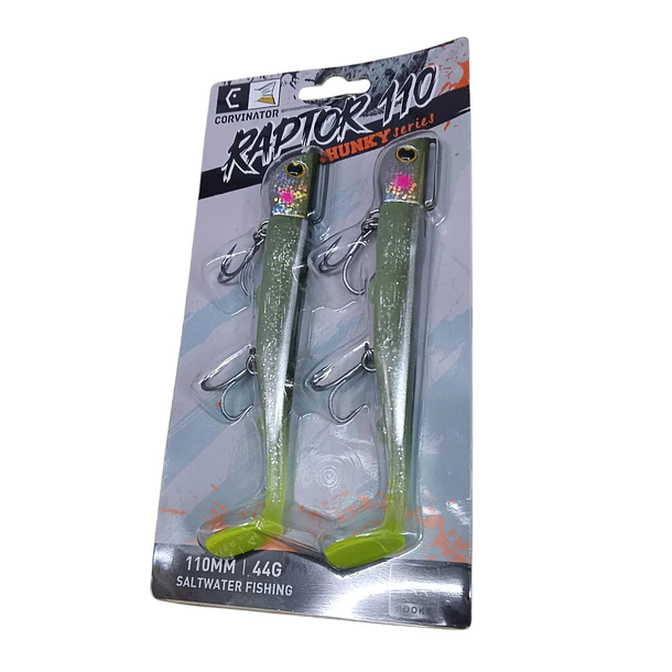 Corvinator Vinilo RAPTOR 110 Chunky 110mm. 44gr. Pejerrey