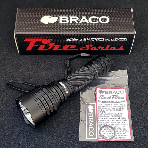 Linterna Braco RedFire 300 Lúmenes 2