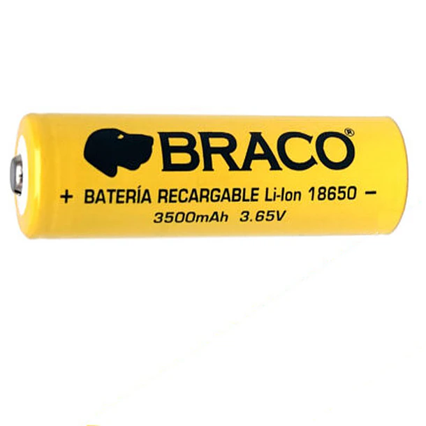 Pila Braco 18650 3500mAh Recargable