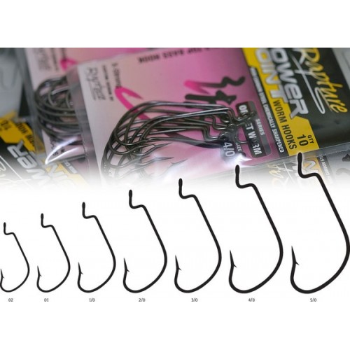 Anzuelo Rapture Power Point / Offset Worm
