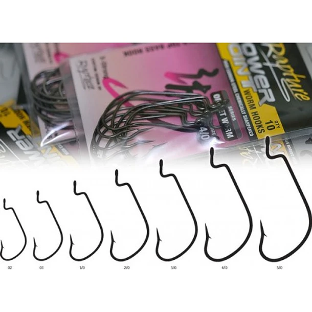 Anzuelo Rapture Power Point / Offset Worm 