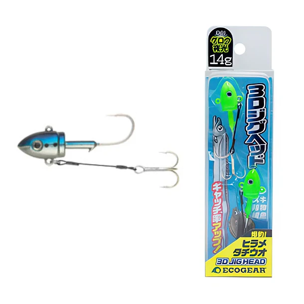 EcoGear 3D Jig Head Painted 14gr - 20gr. (2unid.) 2