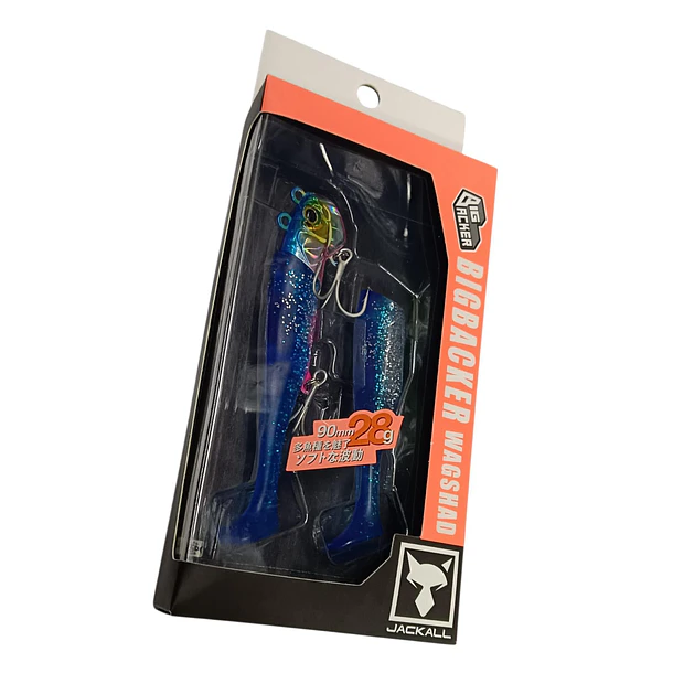 Vinilo JACKALL Bigbacker Wagshad 28gr. 90mm. 4