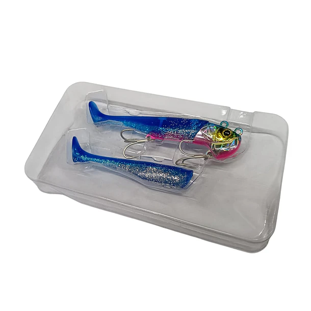 Vinilo JACKALL Bigbacker Wagshad 28gr. 90mm. 3