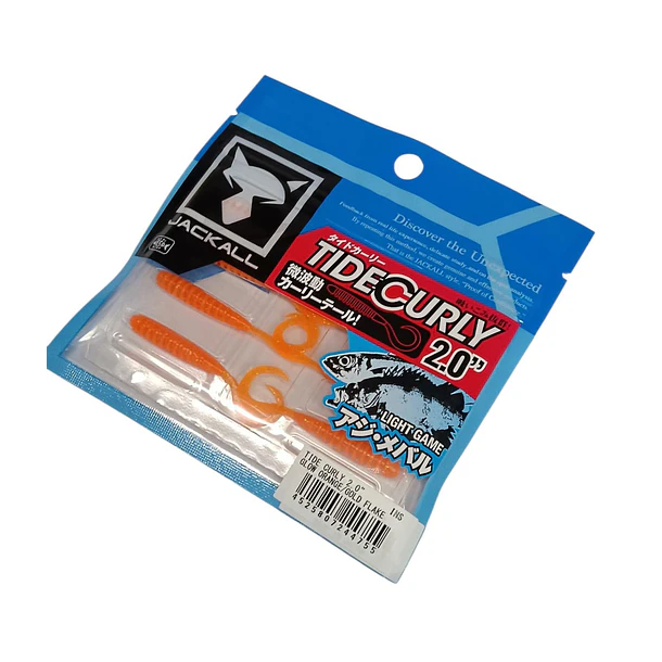 Vinilo Jackall Tide Curly 2.0