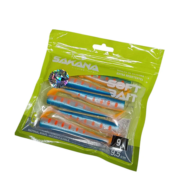 Vinilo Sakana Soft Bait   9gr. 9.5cm. 7