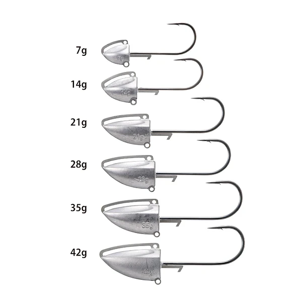 Majorcraft FlatTrek Ultra Head 28g. 2 unid. 3