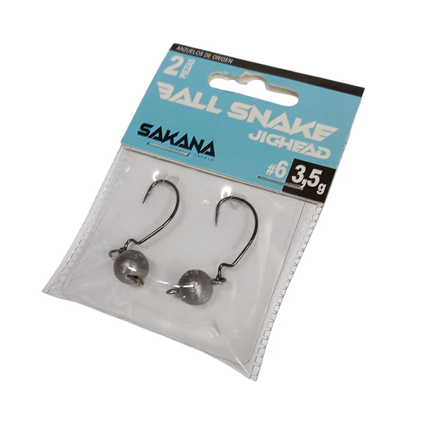 SAKANA Jighead BALL SNAKE  #6  3.5gr. 