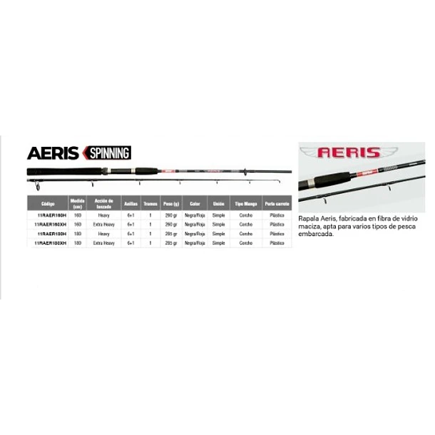 Rapala Aeris 160mt. 60-150gr. SXH 1