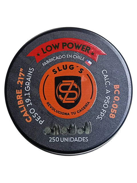 Slug ZS  19,1 Gr 250 Un Gen 3.
