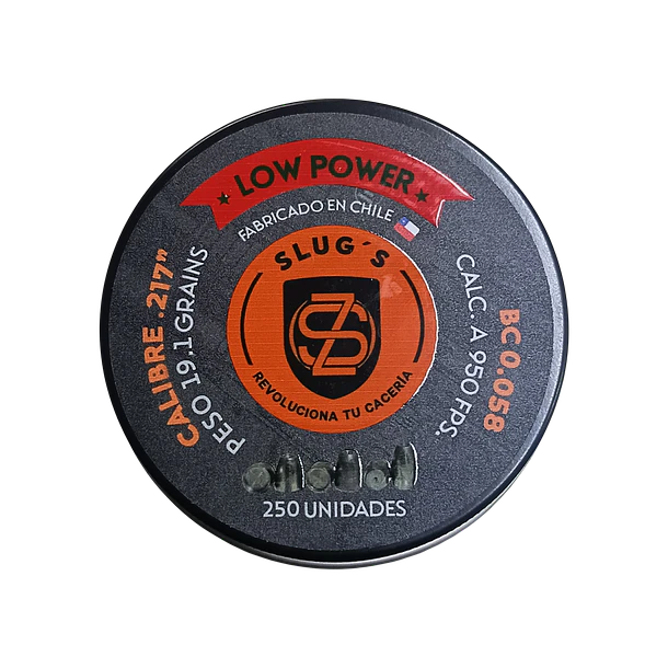 Slug ZS  19,1 Gr 250 Un Gen 3.