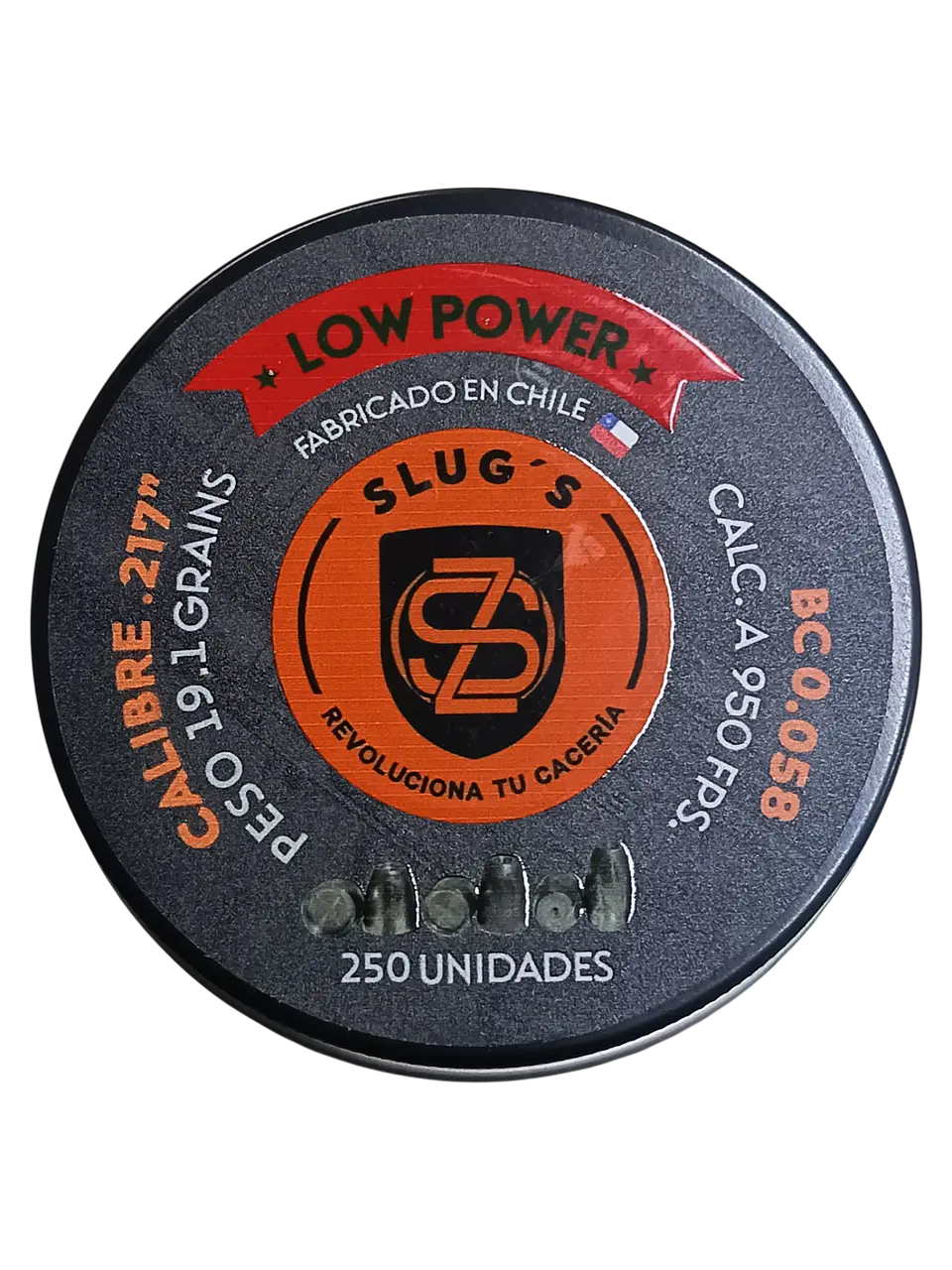 Slug ZS  19,1 Gr 250 Un Gen 3. 1