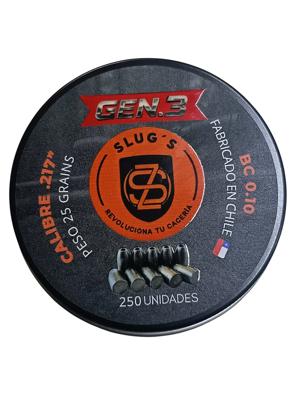 Slug ZS  25 Gr 250 Un Gen 3. 1