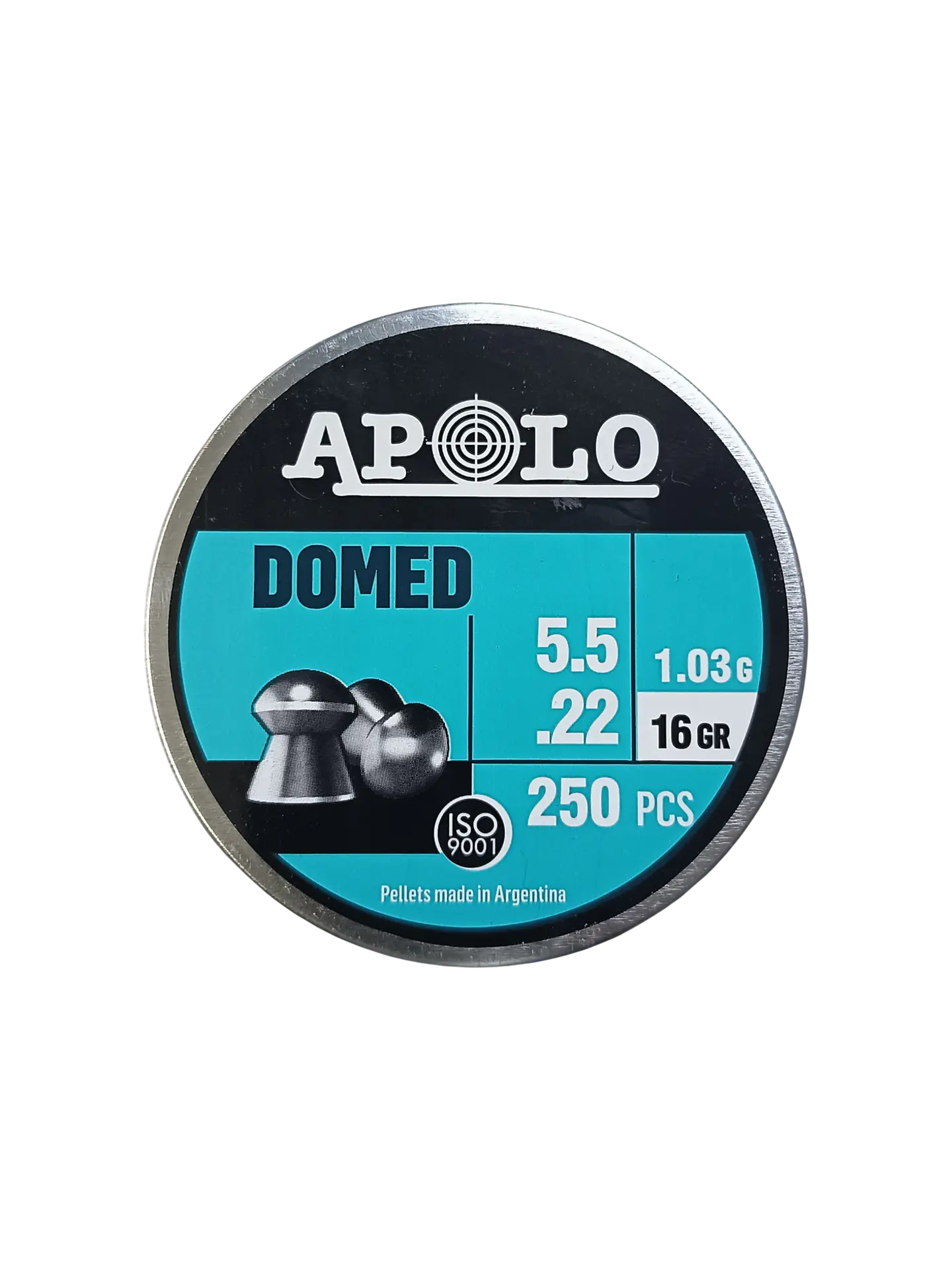 Poston Apolo Domed  5,5 16,6 gr 250 Un 1
