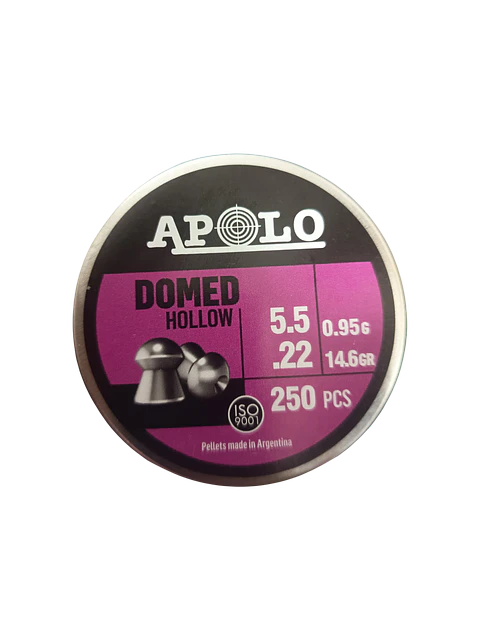 Poston Apolo Domed Hollow 5,5 14,6 gr 250 Un