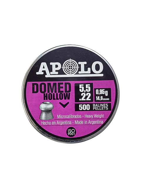 Poston Apolo Domed Hollow 5 ,5 14,6 gr 500 Un