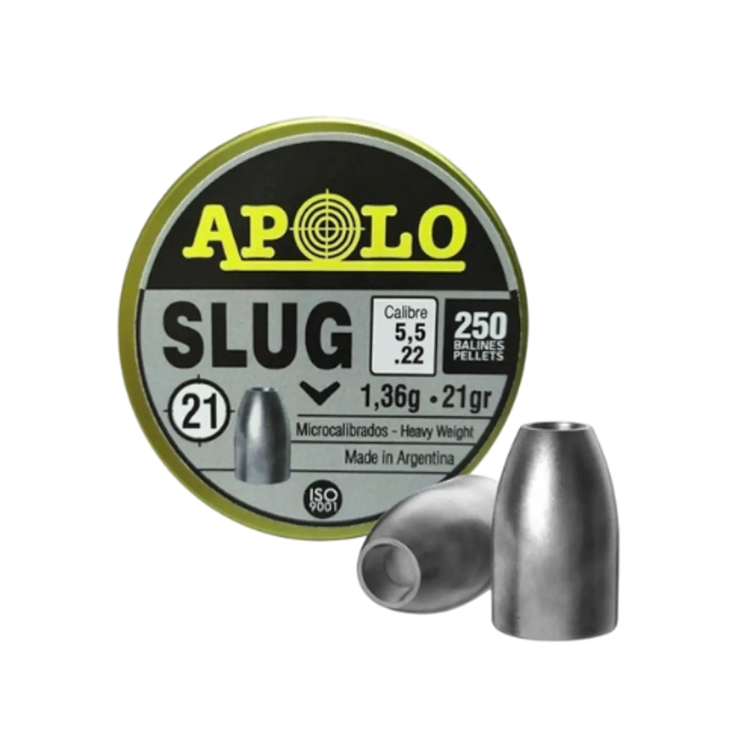Poston Apolo Domed Slug 5,5 21 gr 250 un 1
