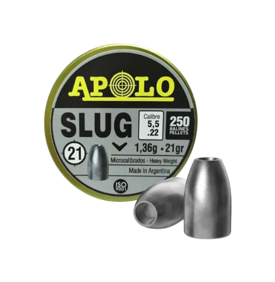 Poston Apolo Domed Slug 5,5 21 gr 250 un 1