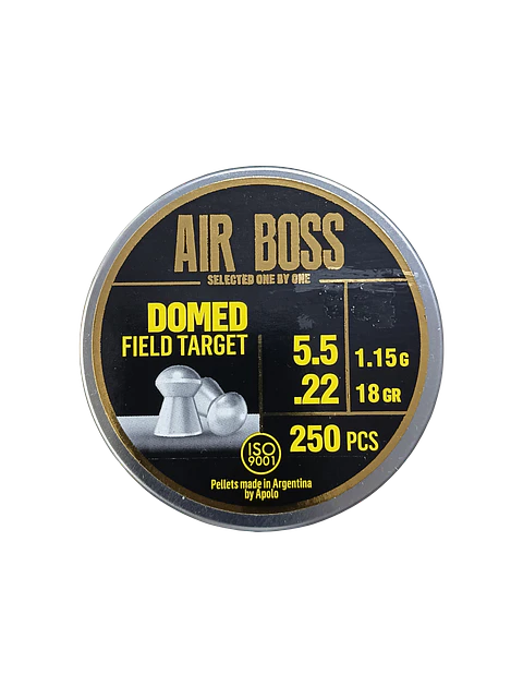 Poston Apolo Field Tarjet  Air Boss 5,5 18 gr 250 Un