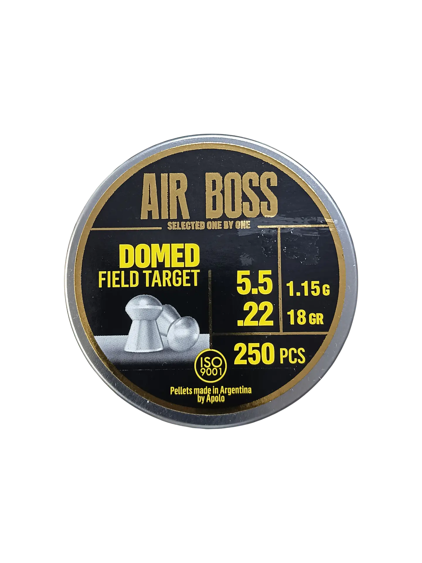 Poston Apolo Field Tarjet  Air Boss 5,5 18 gr 250 Un 1