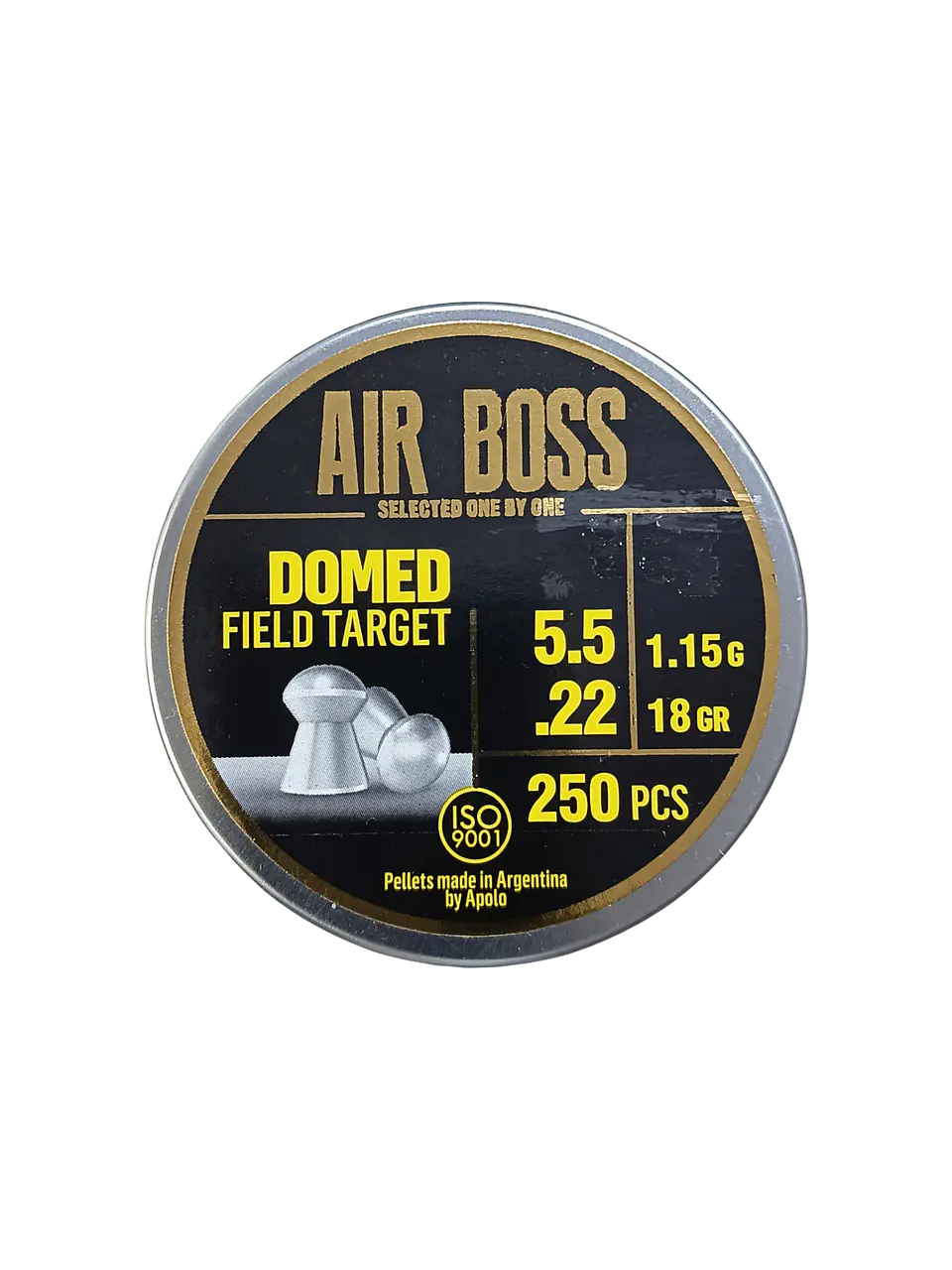 Poston Apolo Field Tarjet  Air Boss 5,5 18 gr 250 Un 1