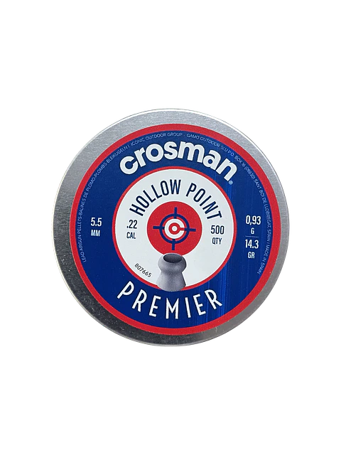 Poston Premier Hollow Pointn 5,5 14,3 gr 500 un