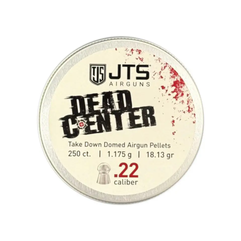 Postones Jts Dead Center 18.13gr 5.5 Mm - Domed  (250uds) 1