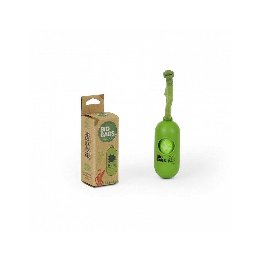 Bolsas Heces Perro | BioBags | Dispensador con Correa