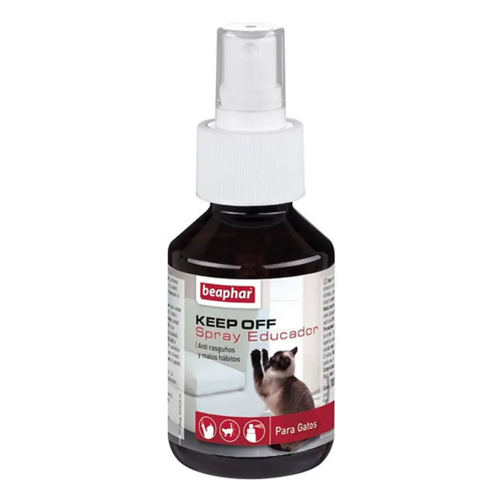 Spray Educador Gato Anti Rasguños- Keep Off Beaphar 100 ml