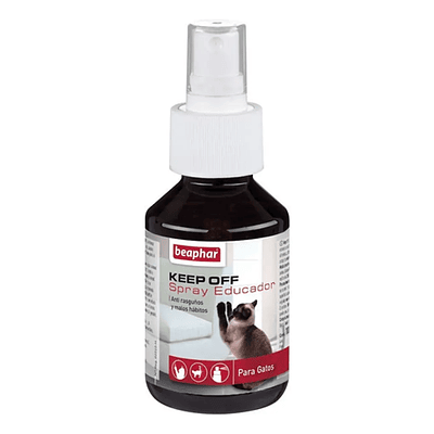 Spray Educador Gato Anti Rasguños- Keep Off Beaphar 100 ml