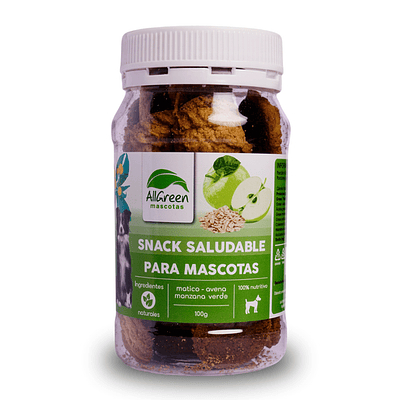 Snack All Green Saludable Matico – Manzana 100 grs