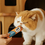 Snack para Gatos Pink Moments tipo Churu Balde 50 tubos de 15 gr