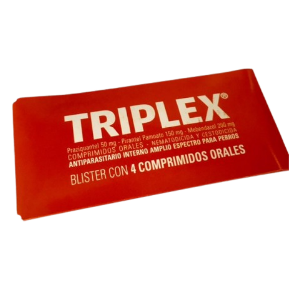 Antiparasitario Triplex 4 Comprimidos