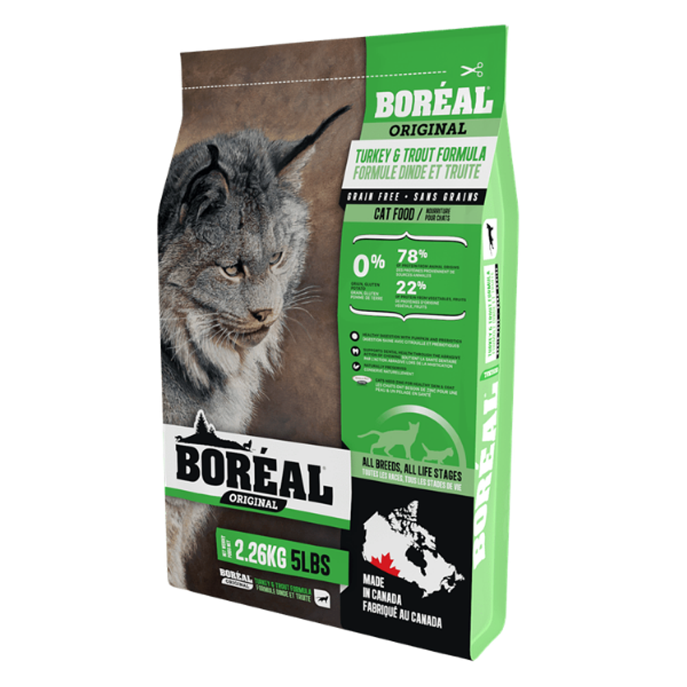 Boréal Gato Original Turkey and Troutes 5,4 Kilos