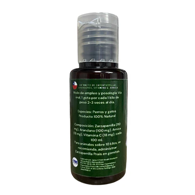 ZARZAPARRILLA GOTAS PARA PERROS Y GATOS 30ML