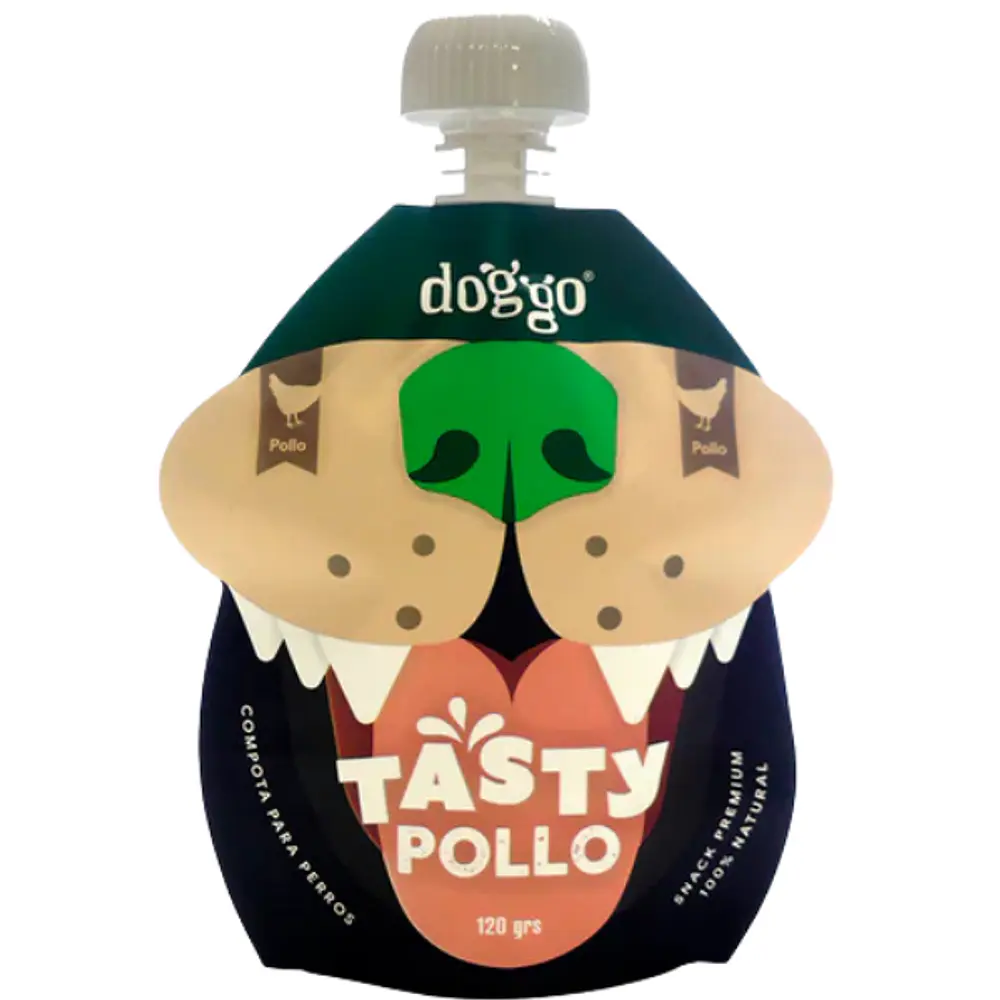 COMPOTA PERRO POLLO DOGGO 120GR