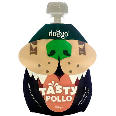 COMPOTA PERRO POLLO DOGGO 120GR