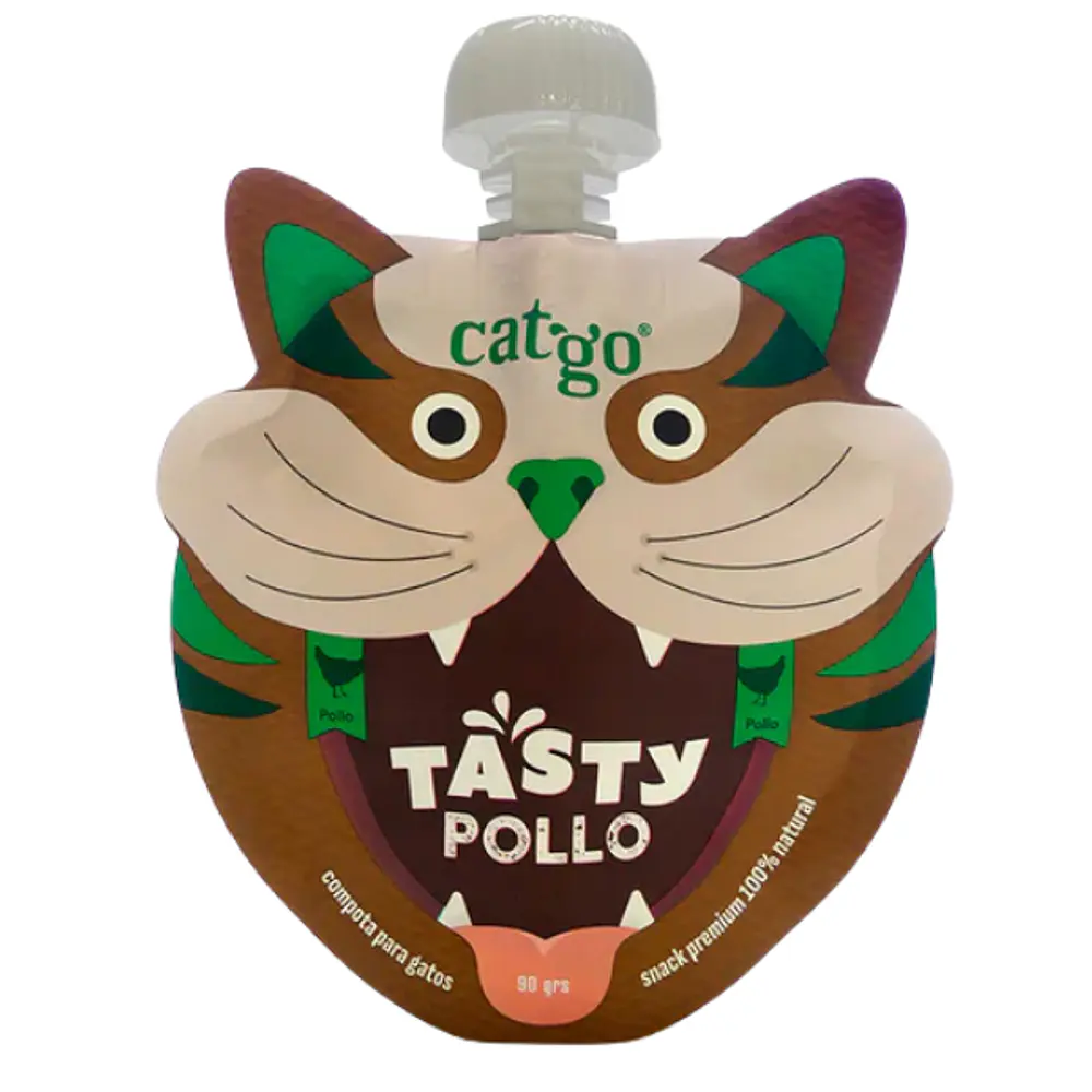 COMPOTA PARA GATO POLLO CATGO 120GR