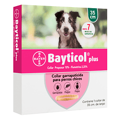 Bayticol Plus Collar 35 Cms. Vencimiento 11/2023