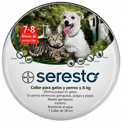 Seresto Collar Gatos Y Perros < 8 Kg.