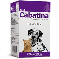 Cabatina Oral 25 Ml.