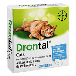 Drontal Gato X 2 Comprimidos