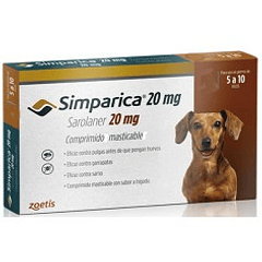 Simparica  5,1 - 10 Kg. 1 Comprimidos 