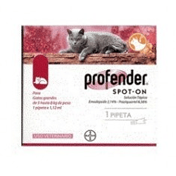 PROFENDER SPOT -ON CATS 5 - 8 KG.