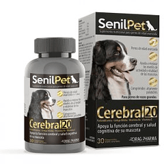 Senilpet Cerebra X 30 Comprim  Raza Grande